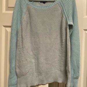 multi color blue sweater !